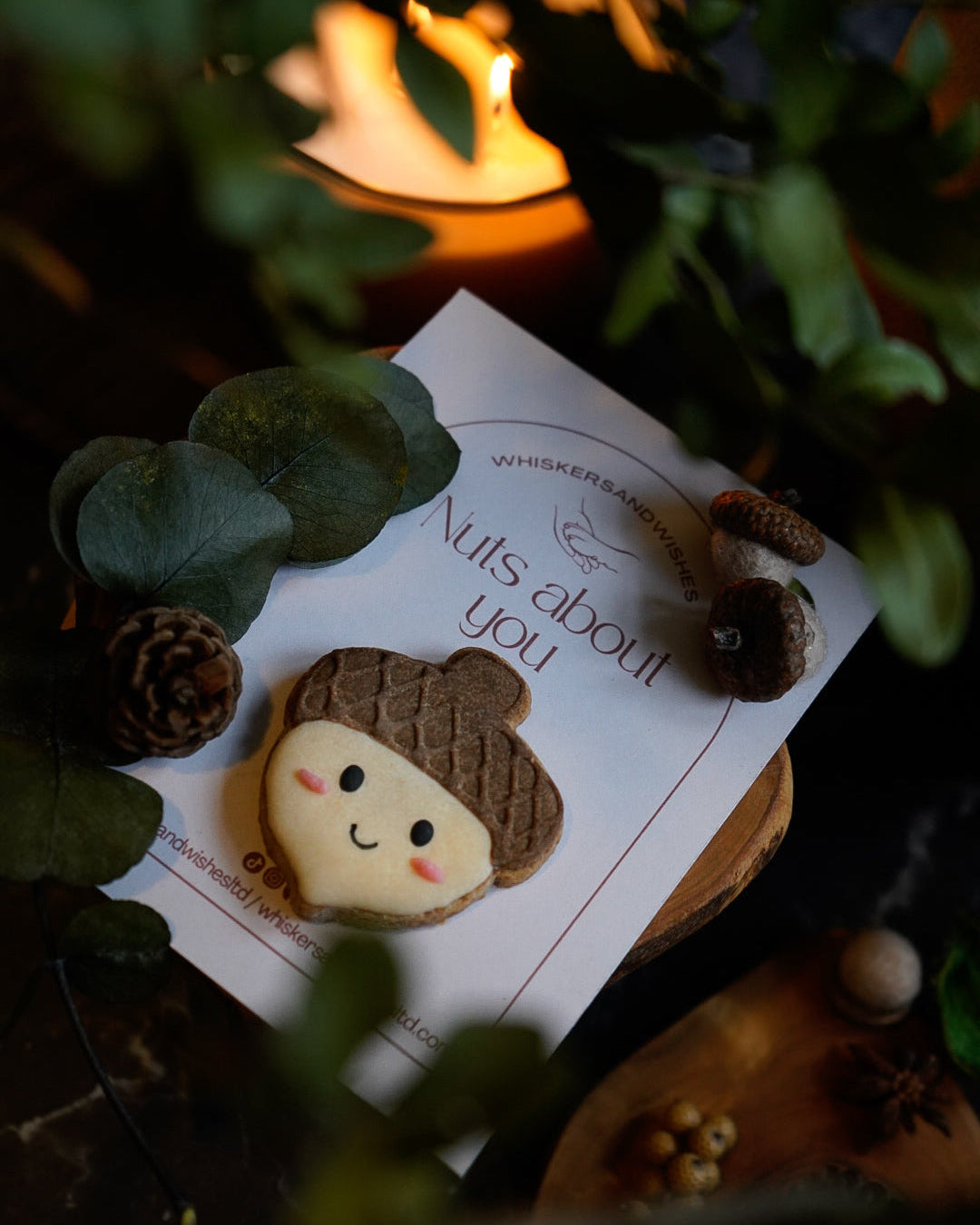 Nuts about you Mini Cookie and card