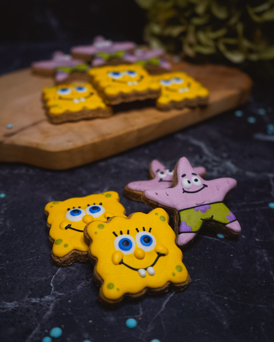 Bob & Patrick Iced Cookies