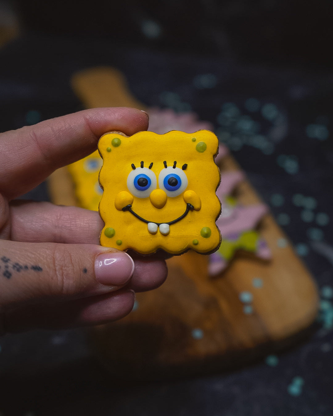 Bob & Patrick Iced Cookies